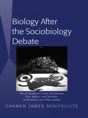 cover image of Biology After the Sociobiology Debate